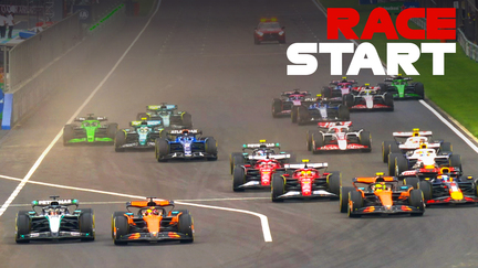 2025 Chinese Grand Prix: Piastri leads from pole as Norris jumps Russell